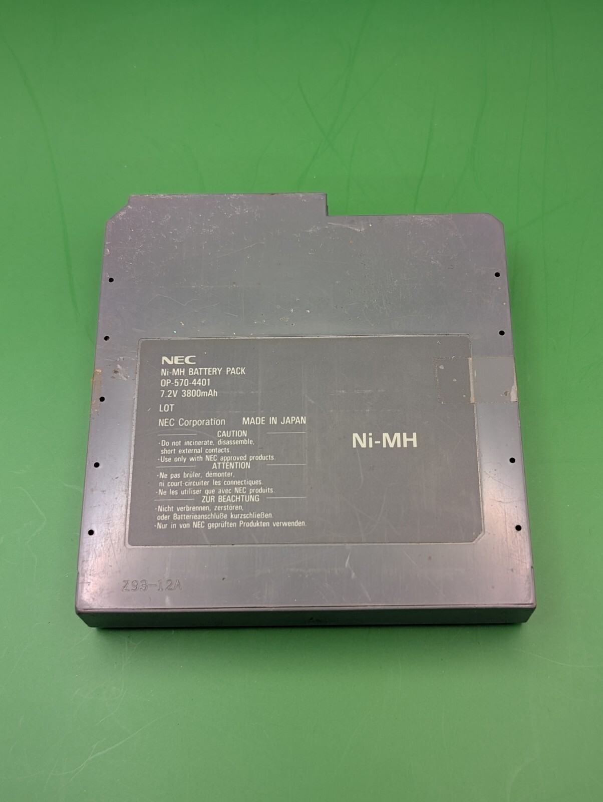 Vintage NEC Versa Laptop Battery OP-570-4401 7.2V 3800mah