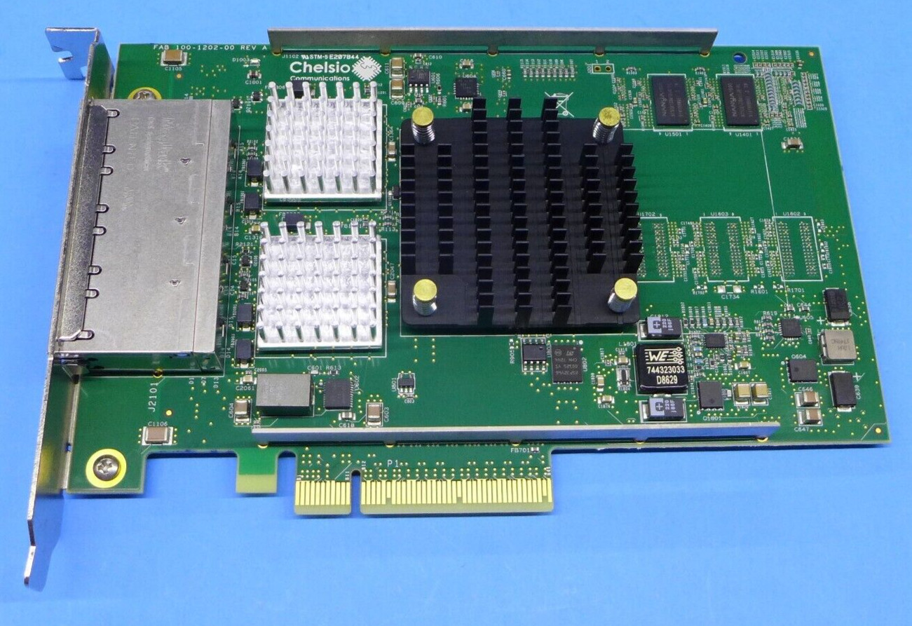 Genuine Dell Chelsio Quad Port 10GbE T540-BT T5 Adapter 5MHDP