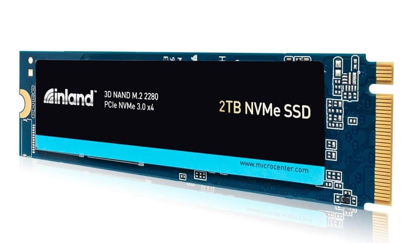 Inland Platinum 2TB SSD NVMe 3,400/3,000 MB/s PCIe Gen 3.0x4 M.2 Internal SSD