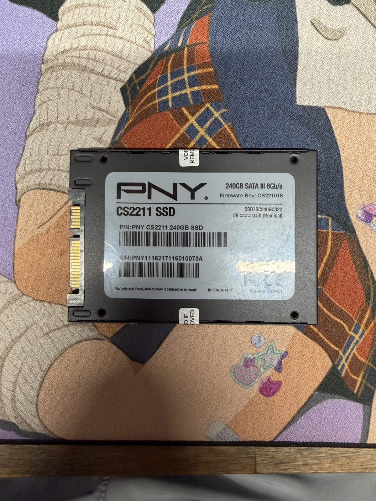 PNY CS2211 240GB 2.5" Internal SSD SATA III 560MB/s SSD7SC240GCS22
