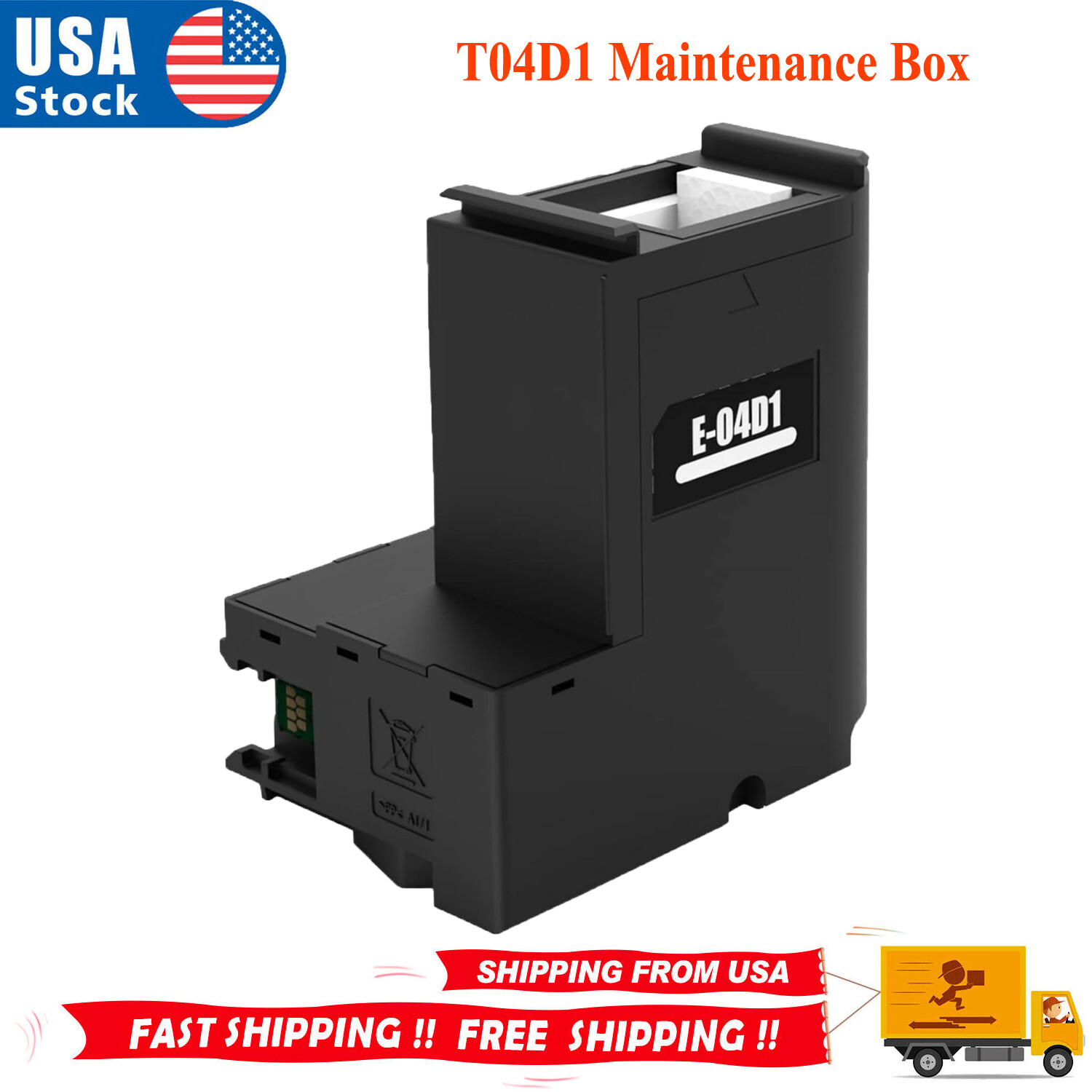 T04D1 Ink Maintenance Box For ET-15000 ET-3750 ET-3760 WF-2860 ET-4760 ET-3850