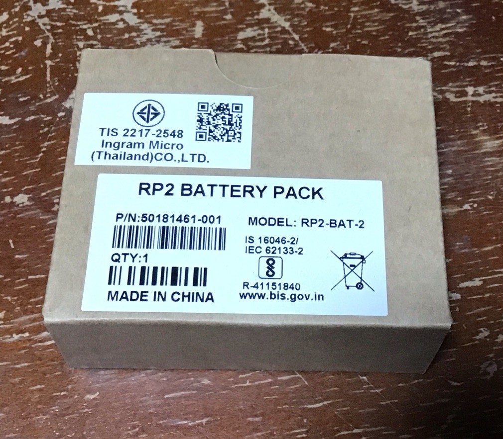 Honeywell - 50181461-001 - Rp2-bat-2, Sdi25r8 Cell, Smart, Sv2, Led