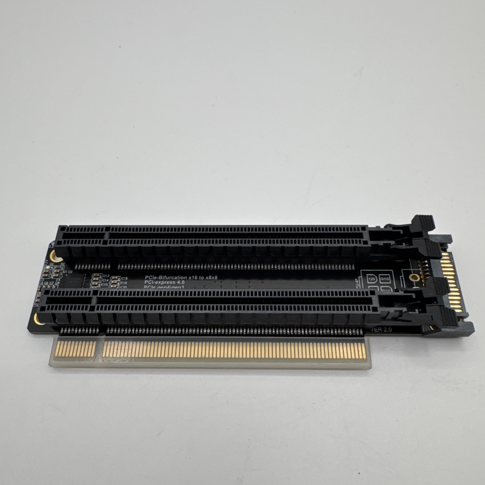 JMT PCIe 4.0 x16 to 2x x8 Expansion Card Gen4 x8x8 Bifurcation Splitter