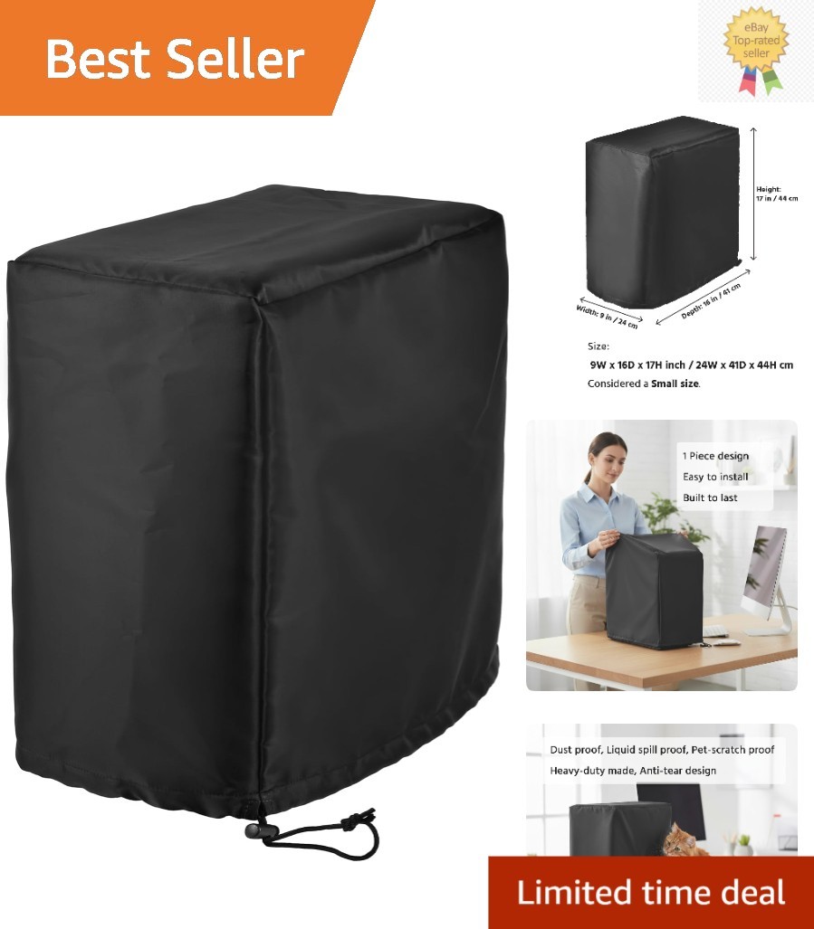 Full Body CPU Protective Cover - 9W x 16D x 17H in, Highly Durable and Elegant