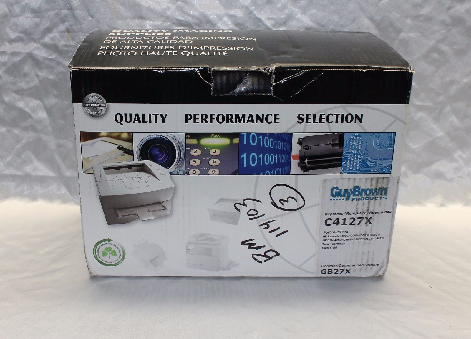 HP LaserJet Black High Yield Toner Cartridge GB27X/C4127X