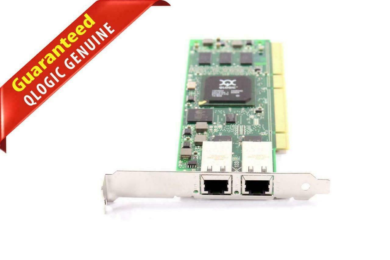 QLogic QLA4052C SANblade iSCSI Dual Port PCI-X Host Bus Adapter HP 6KRRX 06KRRX