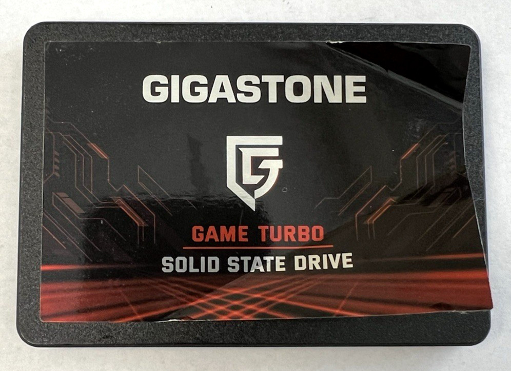 Gigastone Game Turbo 512GB SSD SATA III 6Gb/s. 3D 2.5" Solid State Drive