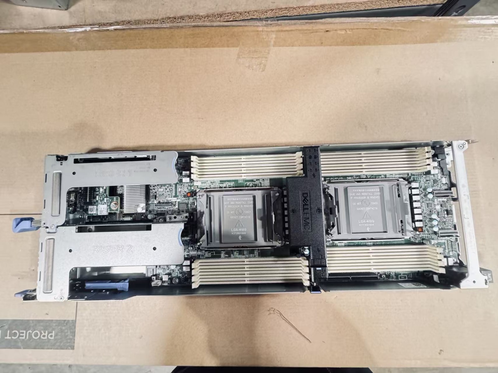 DELL EMC C6520 (C6400) Node Sled 2 PROC 3RD GEN System Mother Board P9R4T MW67W