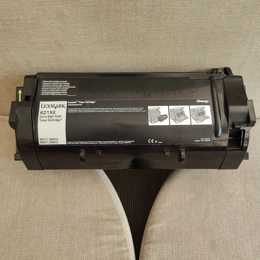Lexmark 62D1X0E | Extra High Yield Black Toner Cartridge | 621XE