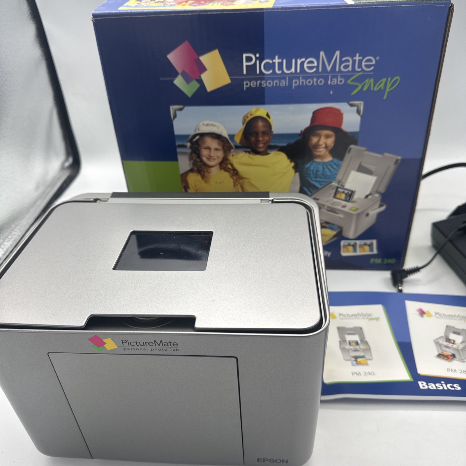 Epson PictureMate PM240 Personal Photo Lab Snap Digital Portable Printer 