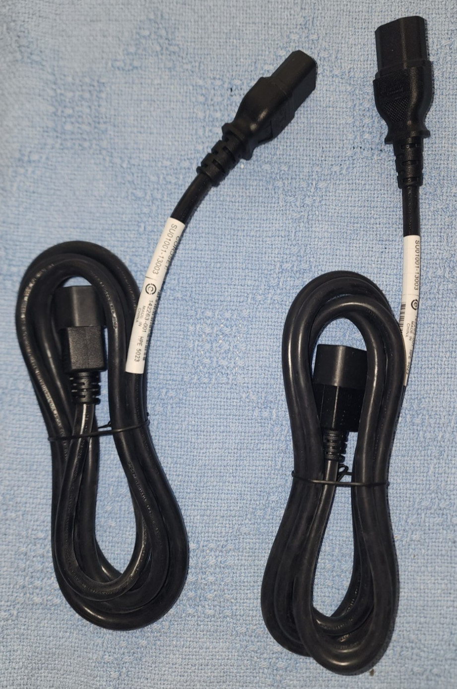 HP HPE - 142263-001 - 6' Power Cable - C14 C14 - Lot of 2