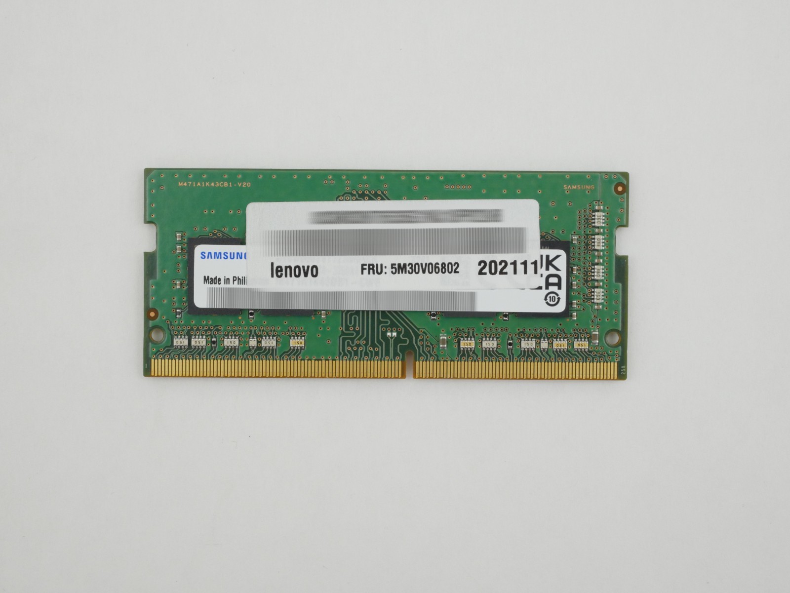 Lenovo ThinkCentre M70q G2 Tiny RAM Lenovo 8GB DDR4 3200Mhz SoDIMM 5M30V06802