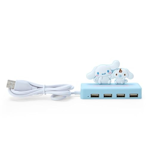 Sanrio Slim USB Hub Cinnamoroll 6 x 9.5 x 3 cm Character 327298