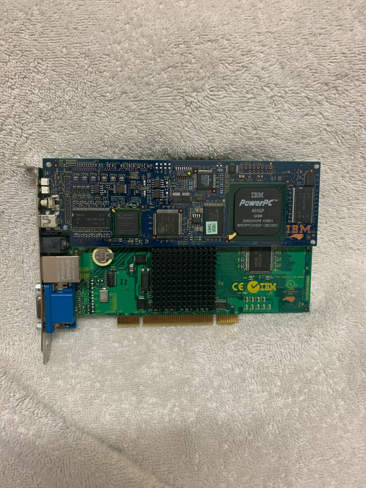 IBM Remote Supervisor Adapter II FRU73P9265 PCI Server Graphics Card VGA