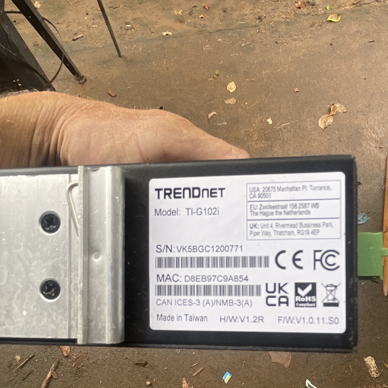 TRENDnet TI-G102i Industrial 10-Port Gigabit L2 Fully Managed Ethernet Switch
