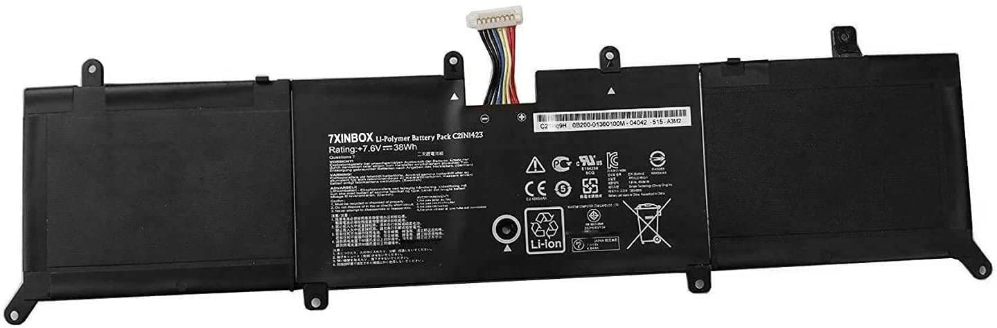 High-Capacity 7.6V 38Wh Laptop Battery Replacement for ASUS X302L R301LA F302LJ