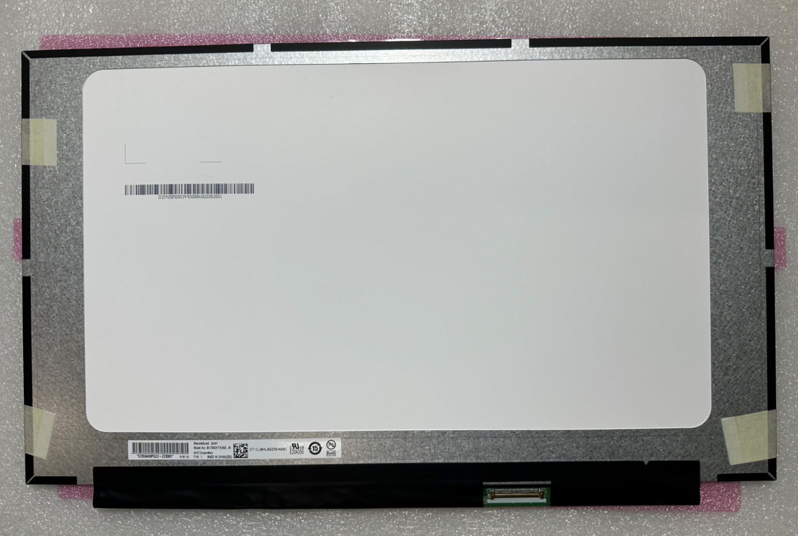 C-Grade B156XTK02.0 HW0A fits NT156WHM-T03 N156BGN-E43 LCD Screen HD 40pin