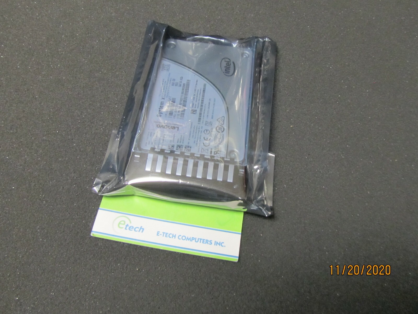 00YK217 00YK218 Lenovo Intel S3610 800GB Enterprise Mainstream SATA G3HS 2.5 SSD