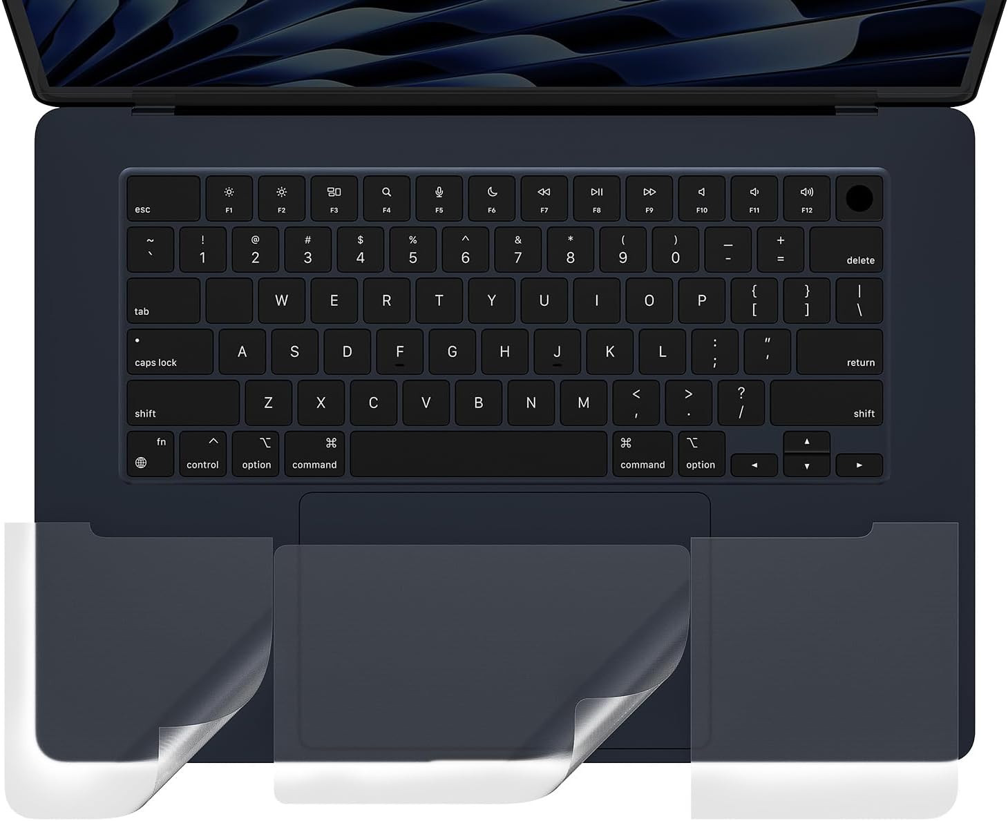 Palm Rest Protector Skin Cover, Keyboard Wrist Rest Accessories for 2026 2025 20