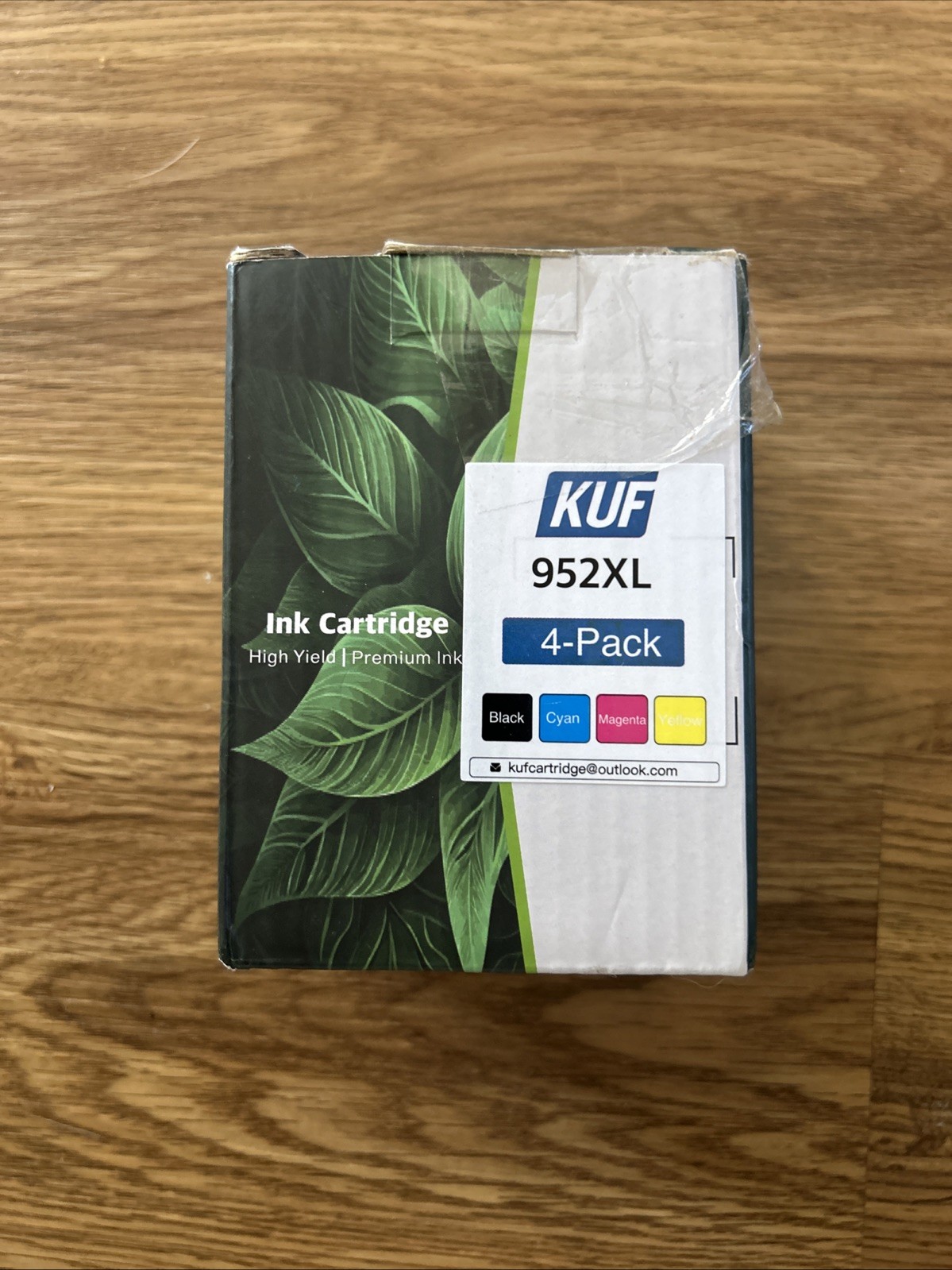 KUF 952XL 4-Pack Ink Cartridges.