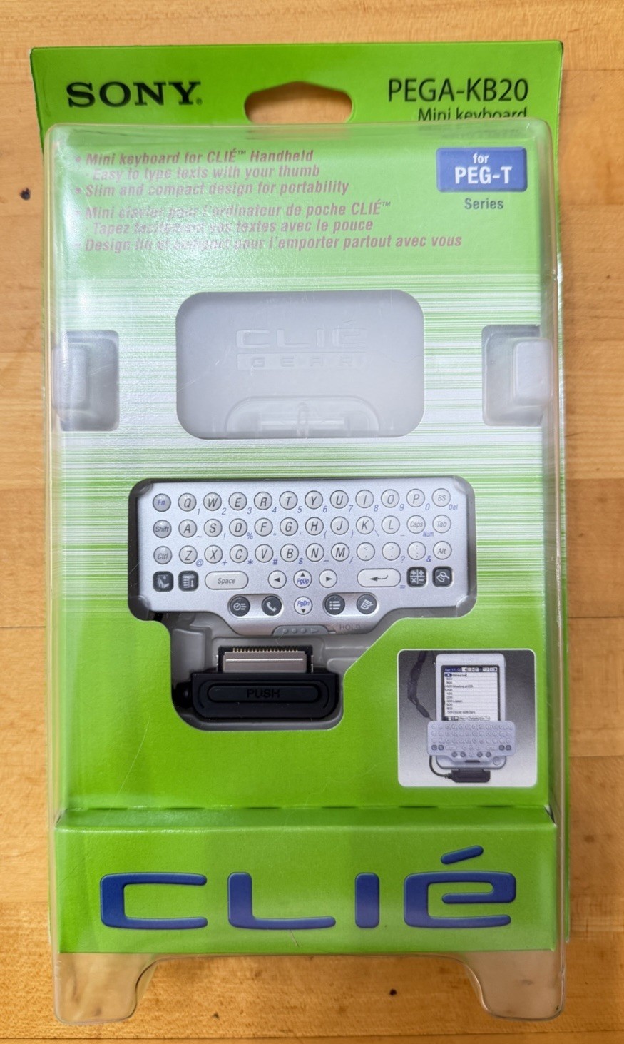 Sony Clie Thumb Keyboard (PEGA-KB20) Rare Vintage PEG-T Sealed Mini Clavier