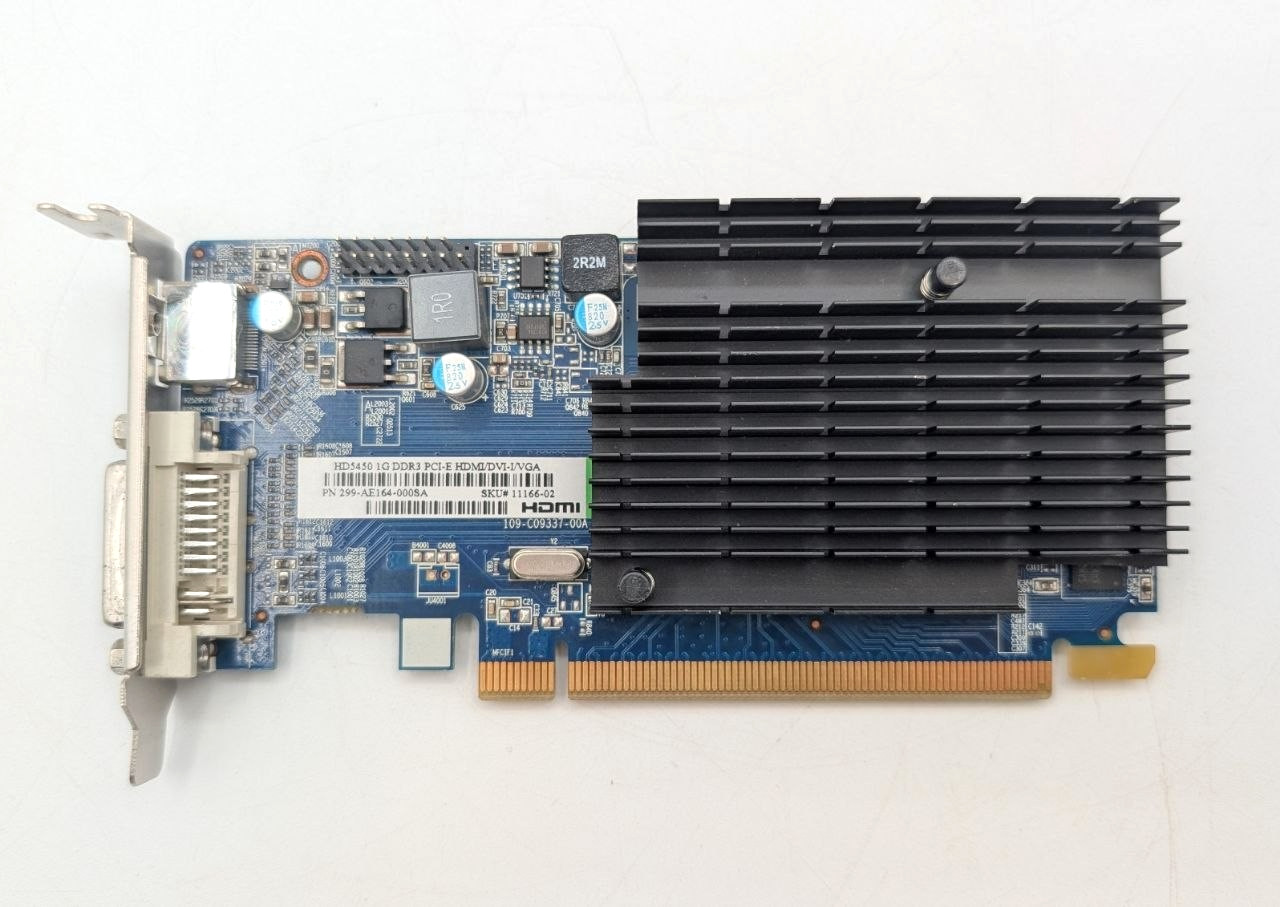 Sapphire Radeon HD 5450 1GB DDR3 PCI-Express Graphics Card