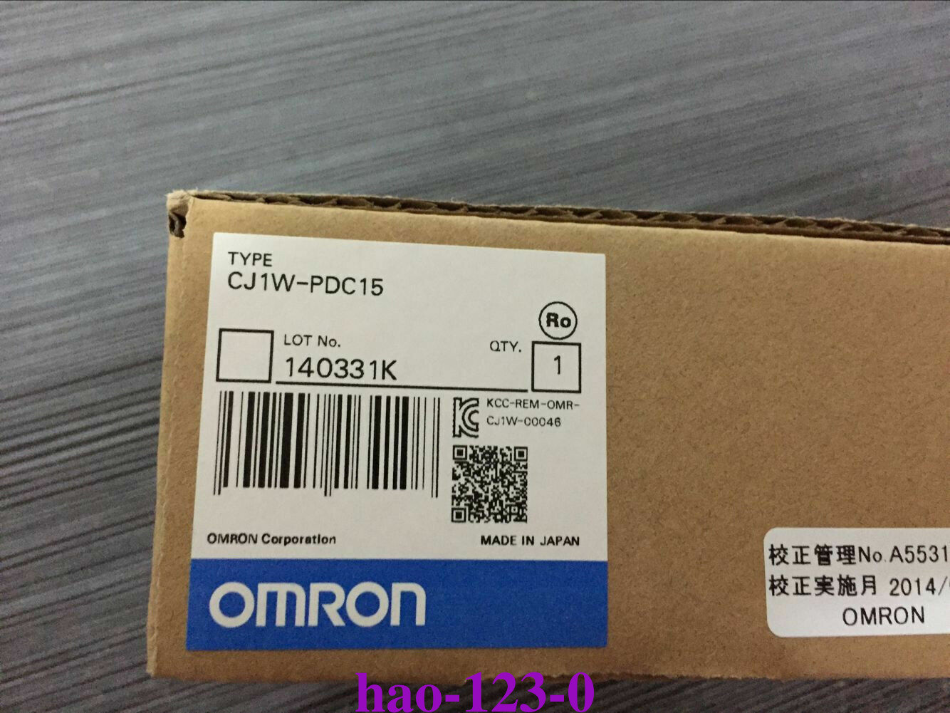 1PC Omron CJ1W-PDC15 Input Unit New In Box DHL/FedEx