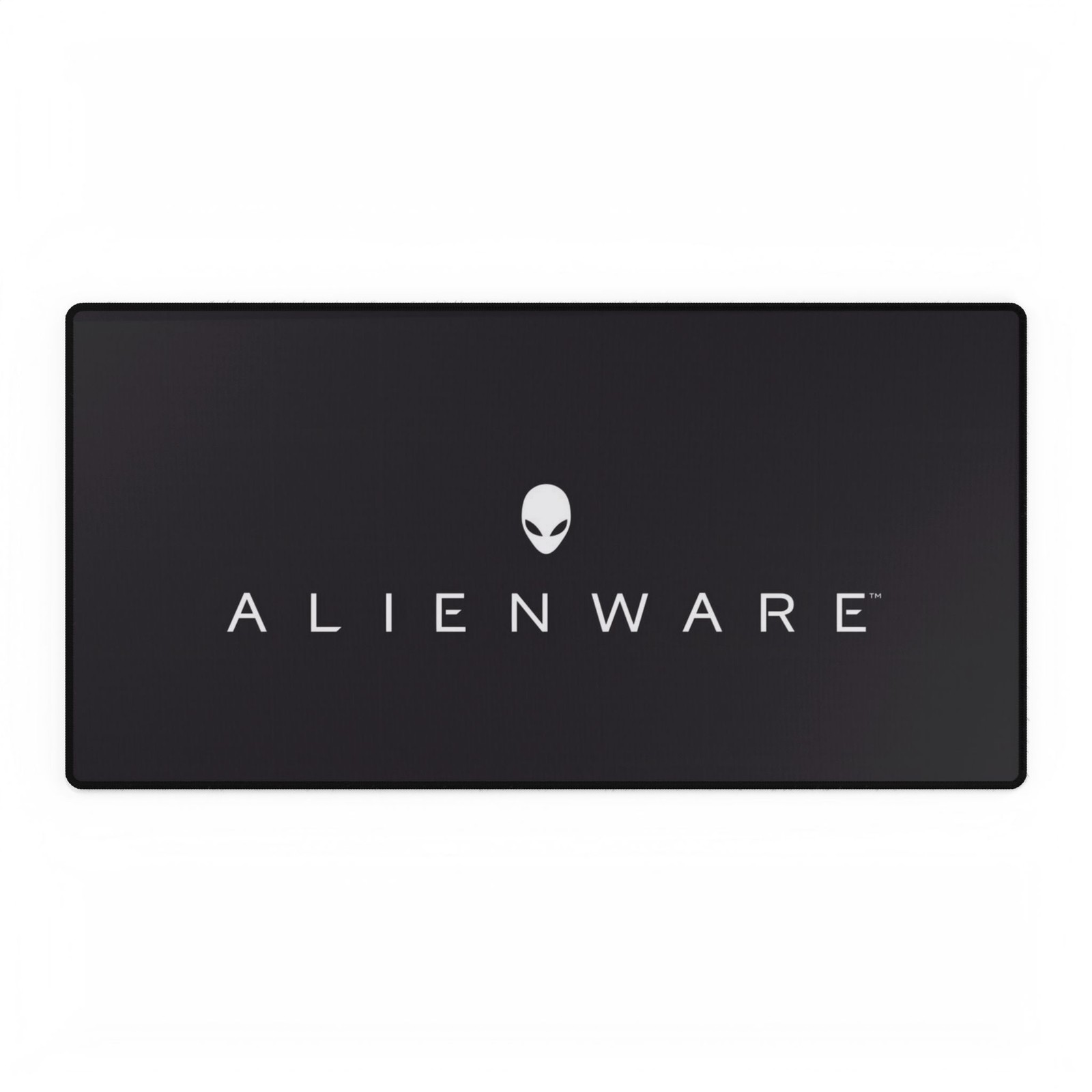 Alienware Logo, Themed Black Gaming Desk Mat Mousepad 