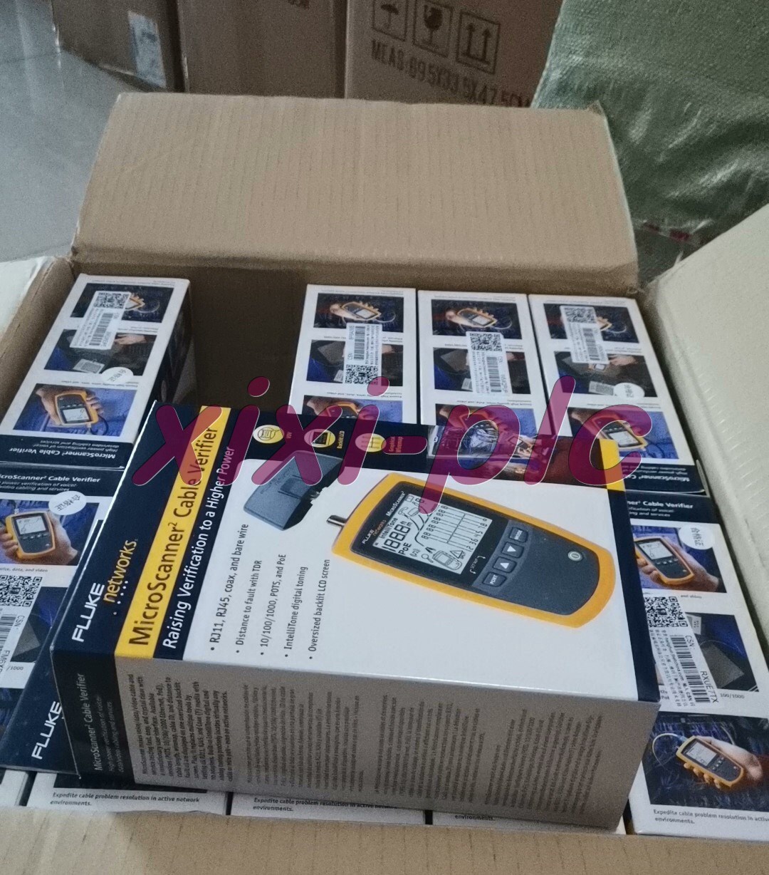 1pcs new FLUKE MS2-100 cable tester DHL shipping