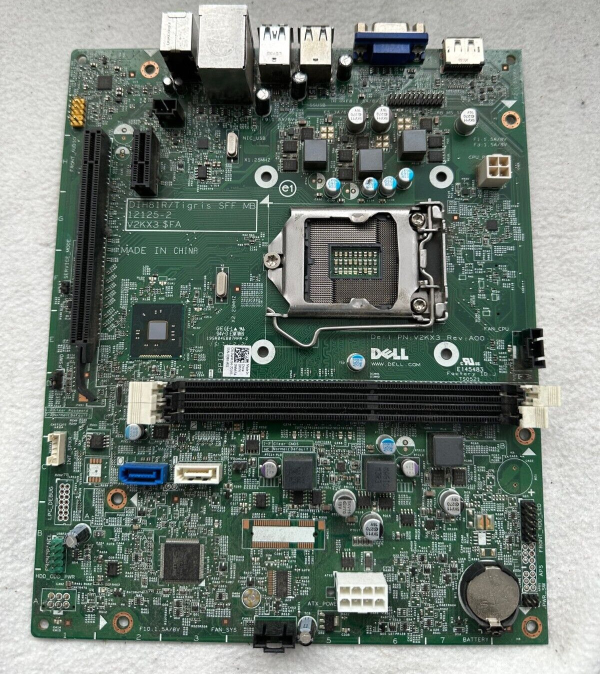 Motherboard Dell DIH81R V2KX3 / Tigris SFF MB Motherboard Female LGA 1150