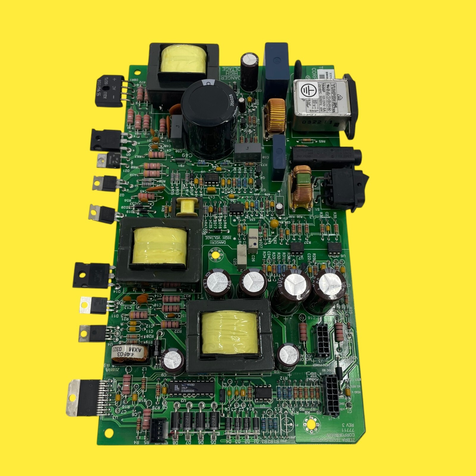 Replacement Zebra Z4M Power Board #121 Z65/327