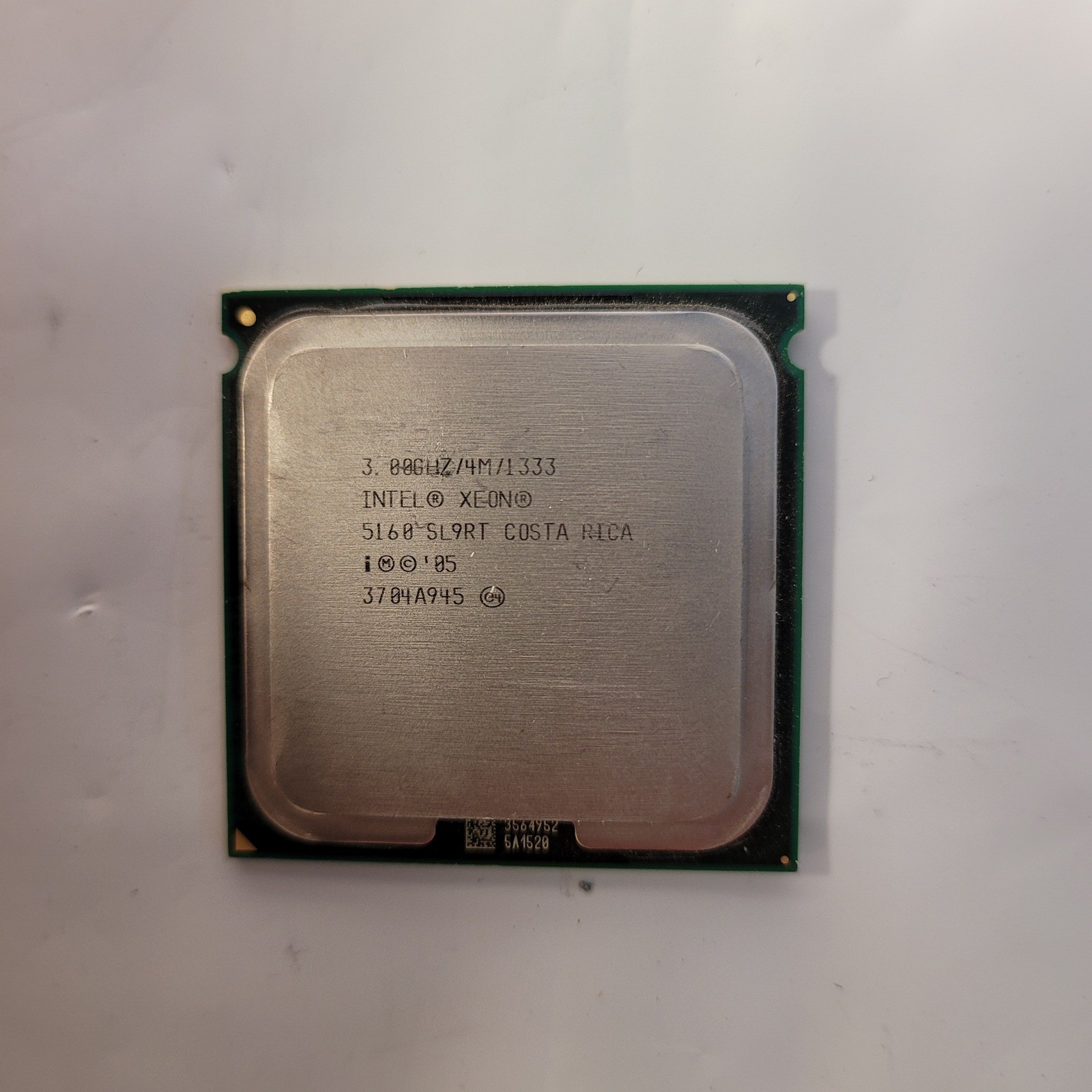 Intel Xeon 5160 CPU 3.00GHz 4M 1333 SL9RT LGA771 Woodcrest Processor