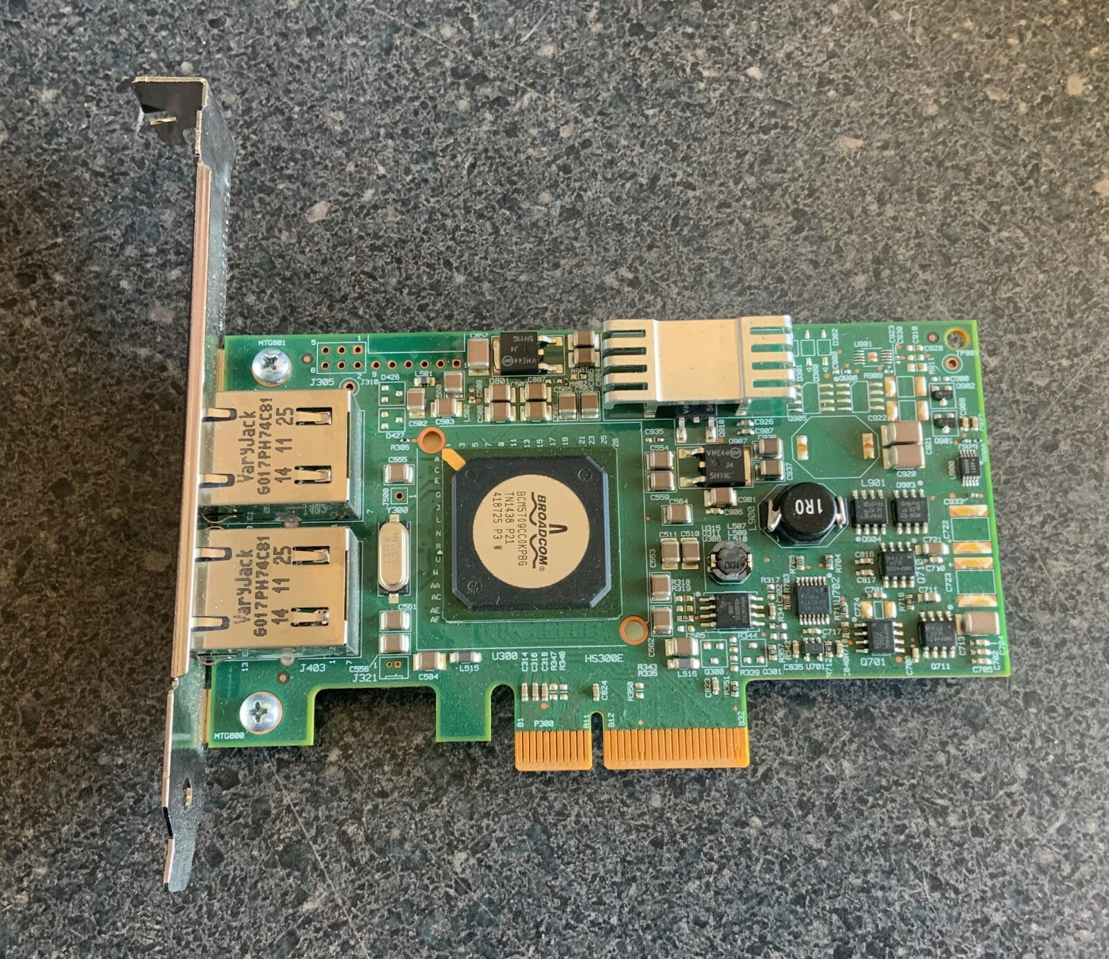 Cisco N2XX-ABPCI01-M3 V01 Duel Port Ethernet Card 74-10899-01 A0