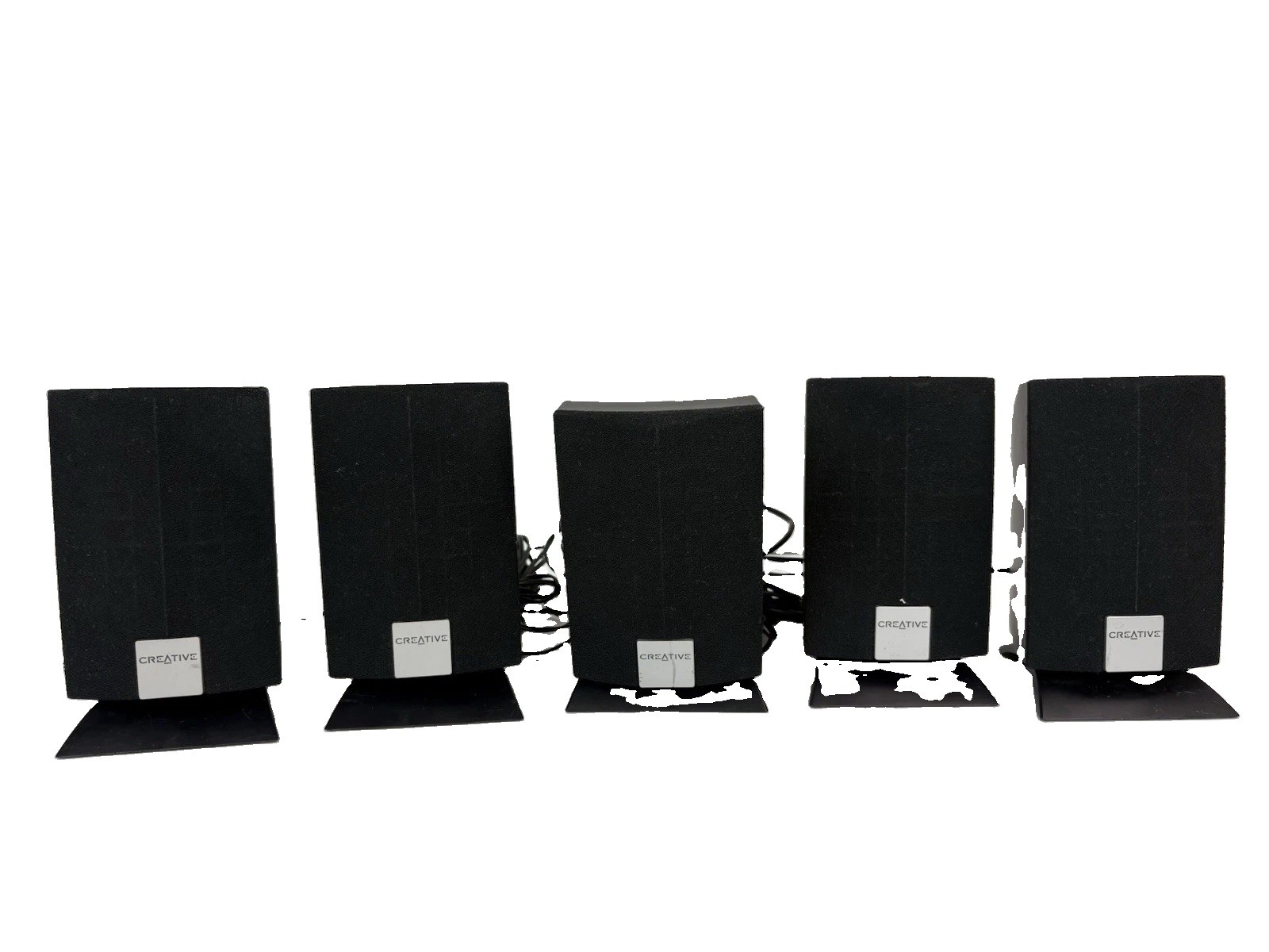 5X Creative Labs Inspire 5.1 5200 Surround Sound Gaming PC Computer Speakers EUC