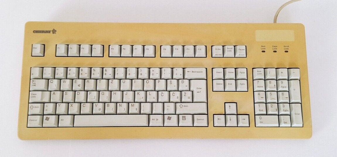 Vintage Cherry D-91275 Multi functional Compact Mechanical Keyboard