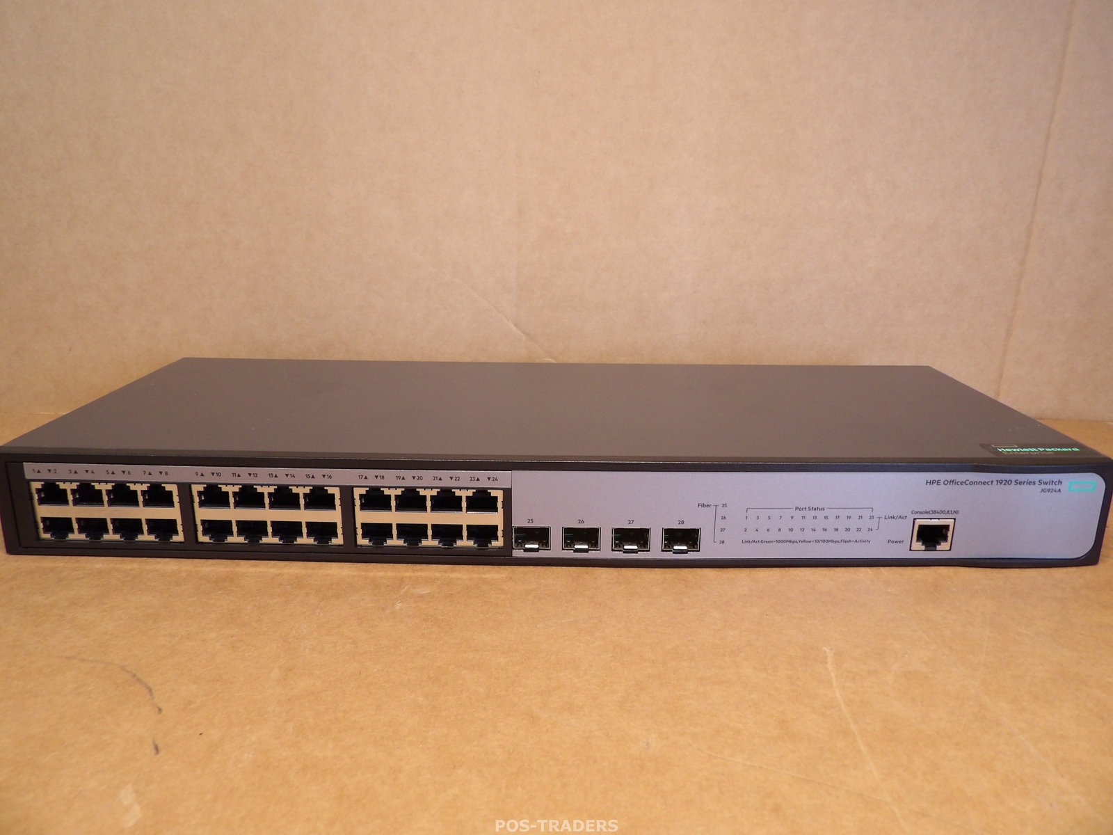 HPE JG924A OfficeConnect 1920 24G GIGABIT 24-Ports Ethernet Switch - As NEW/NEW