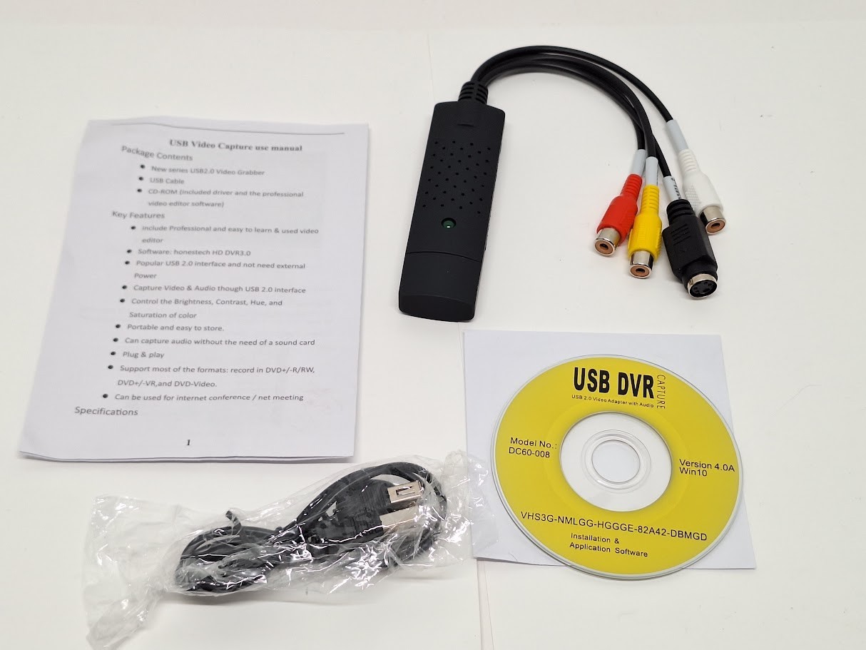 USB 2.0 to DVR Video Capture Card Device USB 2.0 Transfer Record Grabbers