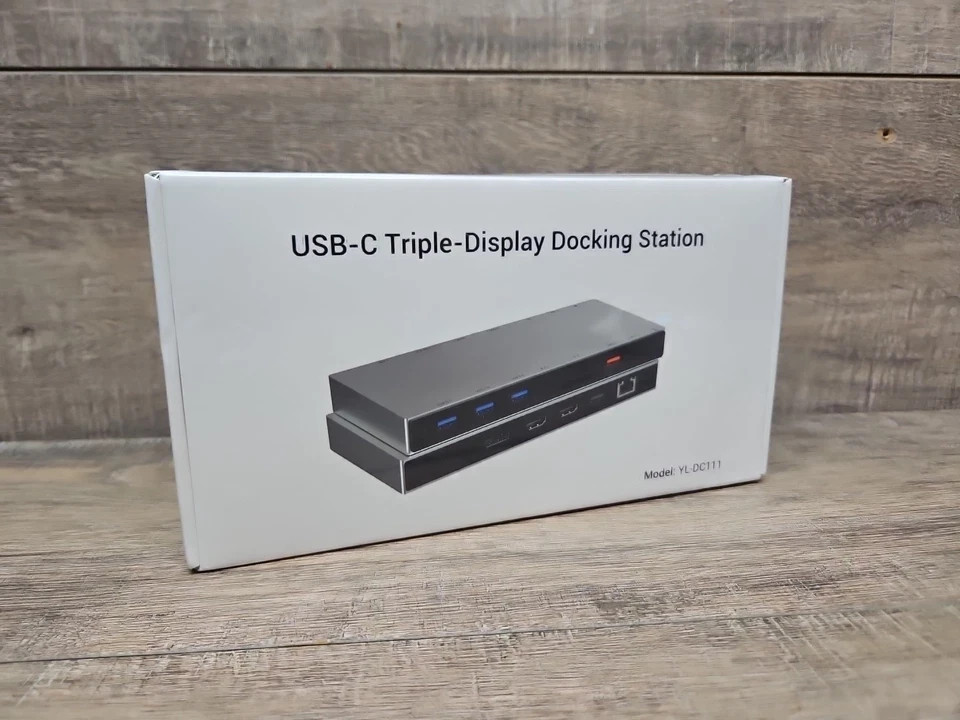 USB-C Triple Display Docking Station Model YL-DC111