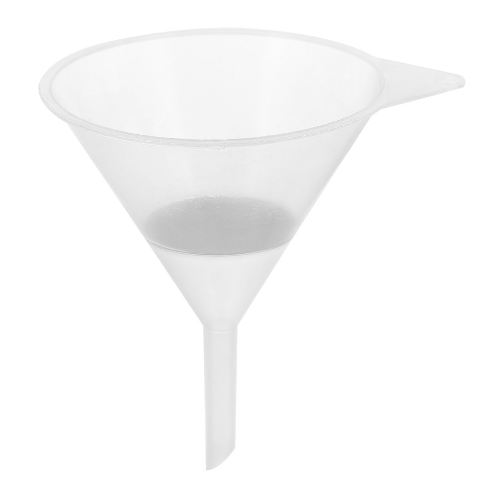 2Pcs Reusable Transparent Plastic Ink Strainer Funnel for Printer Use
