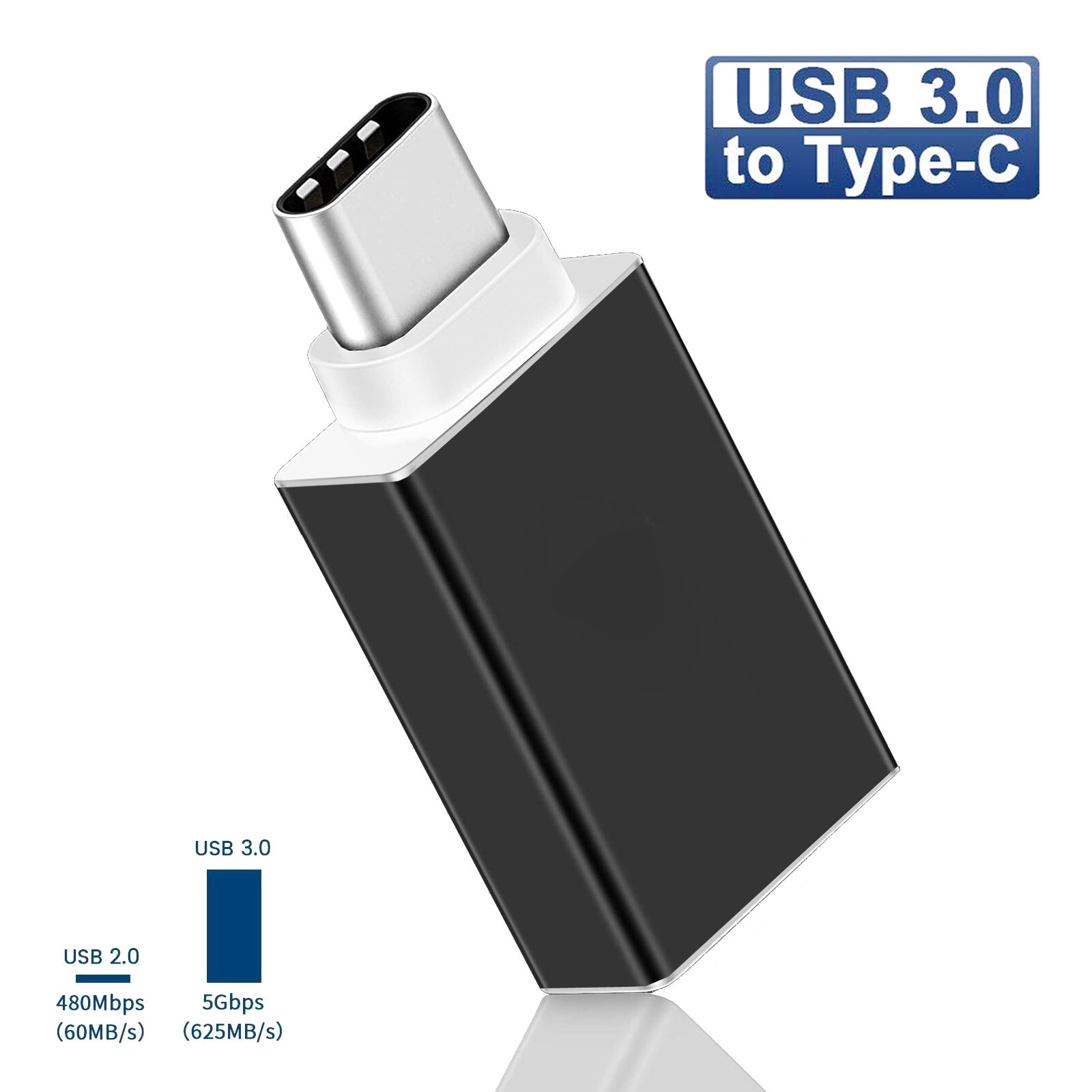 1-5Packs USB C to USB3.0 Adapter for iPad 10, Mini 6, MacBook Pro, Air and More