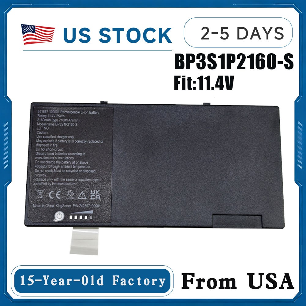 BP3S1P2160-S Laptop Battery for Getac F110 GGA 734020 F110 G2 G3 G4 BP3S1P2160