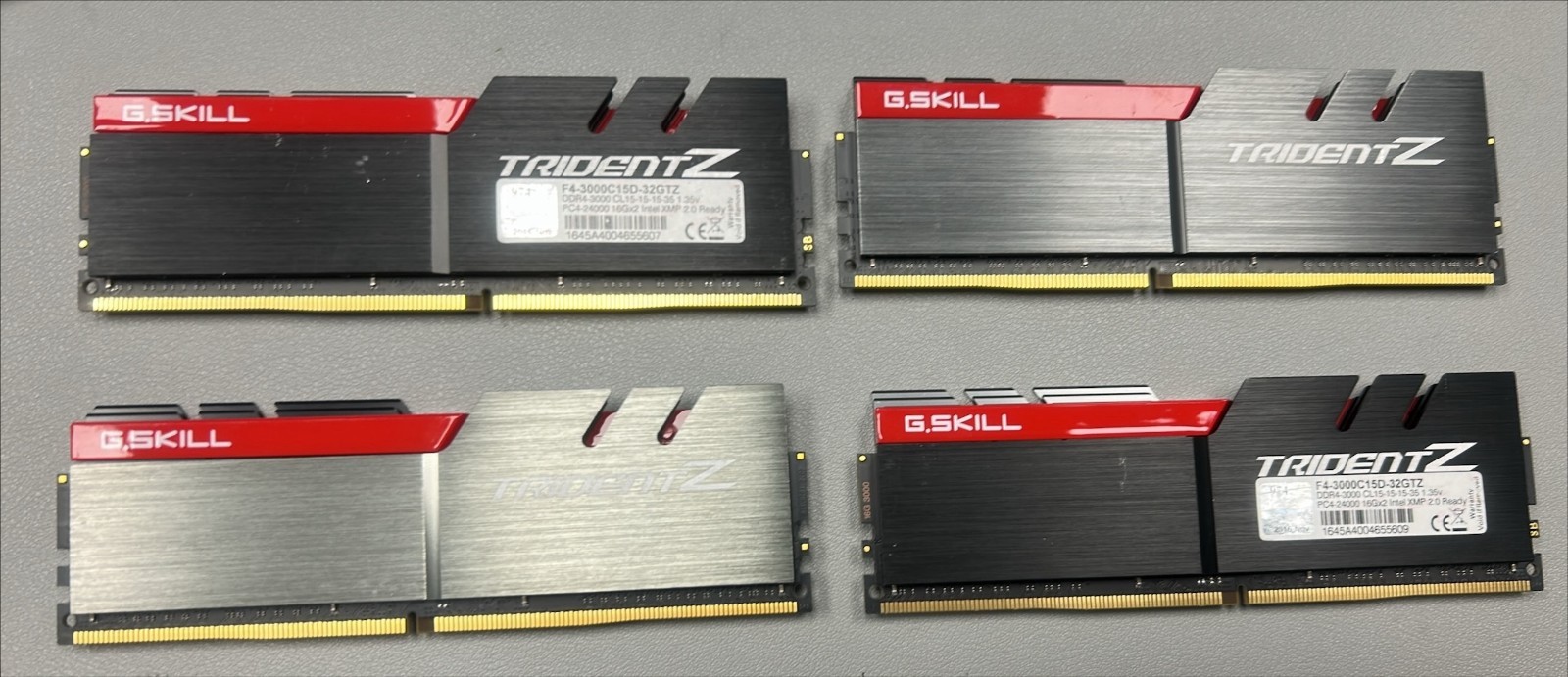 G.SKILL TridentZ Series 64GB (4 x 16GB) DDR4 3000 F4-3000C15D-32GTZ