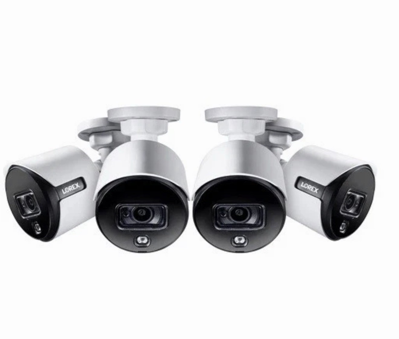 4 X New Lorex 4K HD C881DA Deterrence Bullet Camera C881DA-Z C882DA-Z
