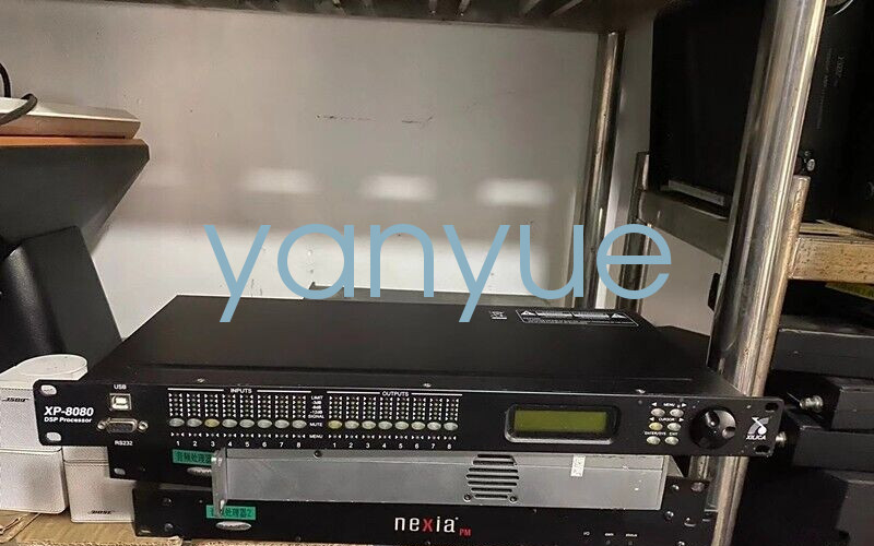 1PCS used  working XILICA XP-8080 XP8080 Processor   via FedEx or DHL