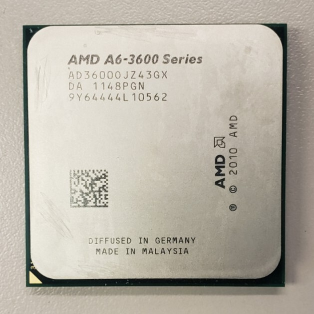 AMD CPU A6-3600 Series 2.1 GHz - Boost to 2.4 GHz