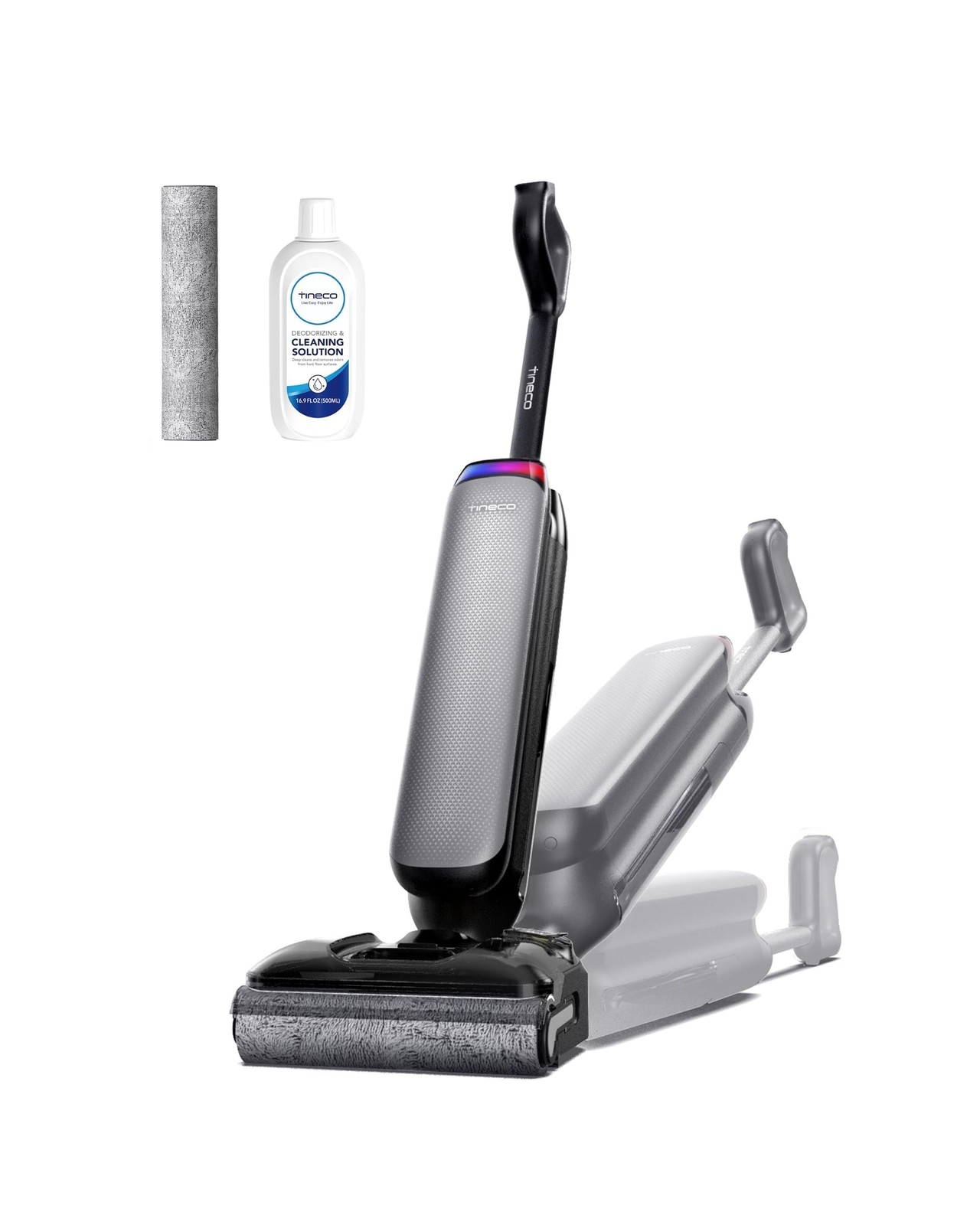 Tineco Wet Dry Vacuum Cleaner 22kPa Suction Floor Cleaner Mop, 50 Min Runtime...