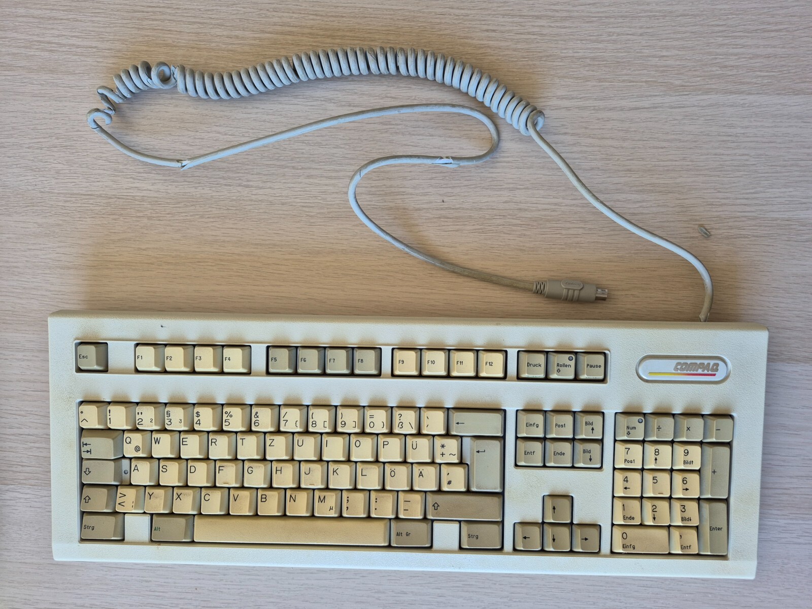 ✅ COMPAQ Enhanced II Keyboard ⭐ Condition OK ⭐ Works ⚡️
