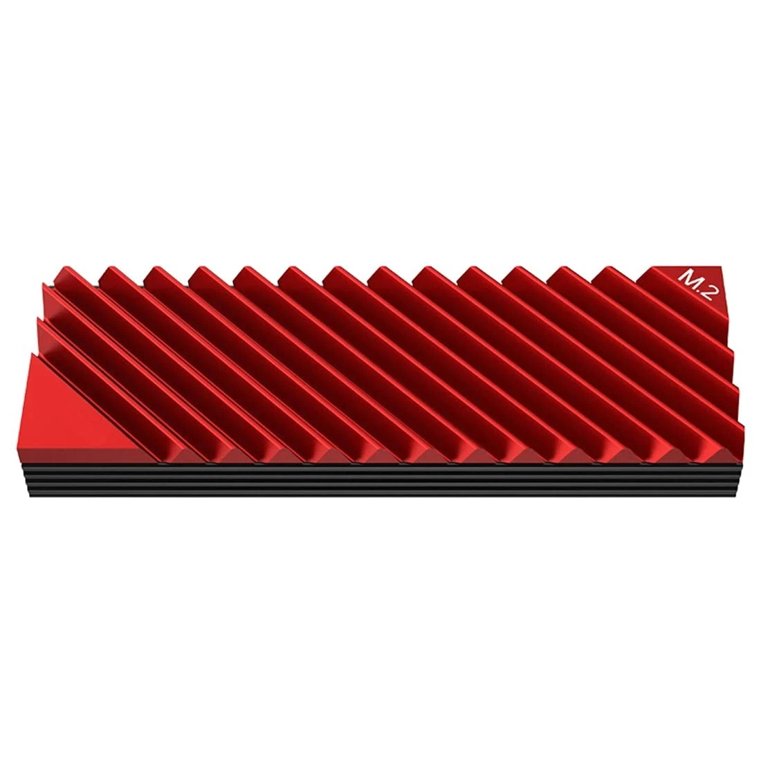M.2 Heatsink Cooler, NVMe M.2 2280 SSD Double-Sided Heat Sinks with Silicone