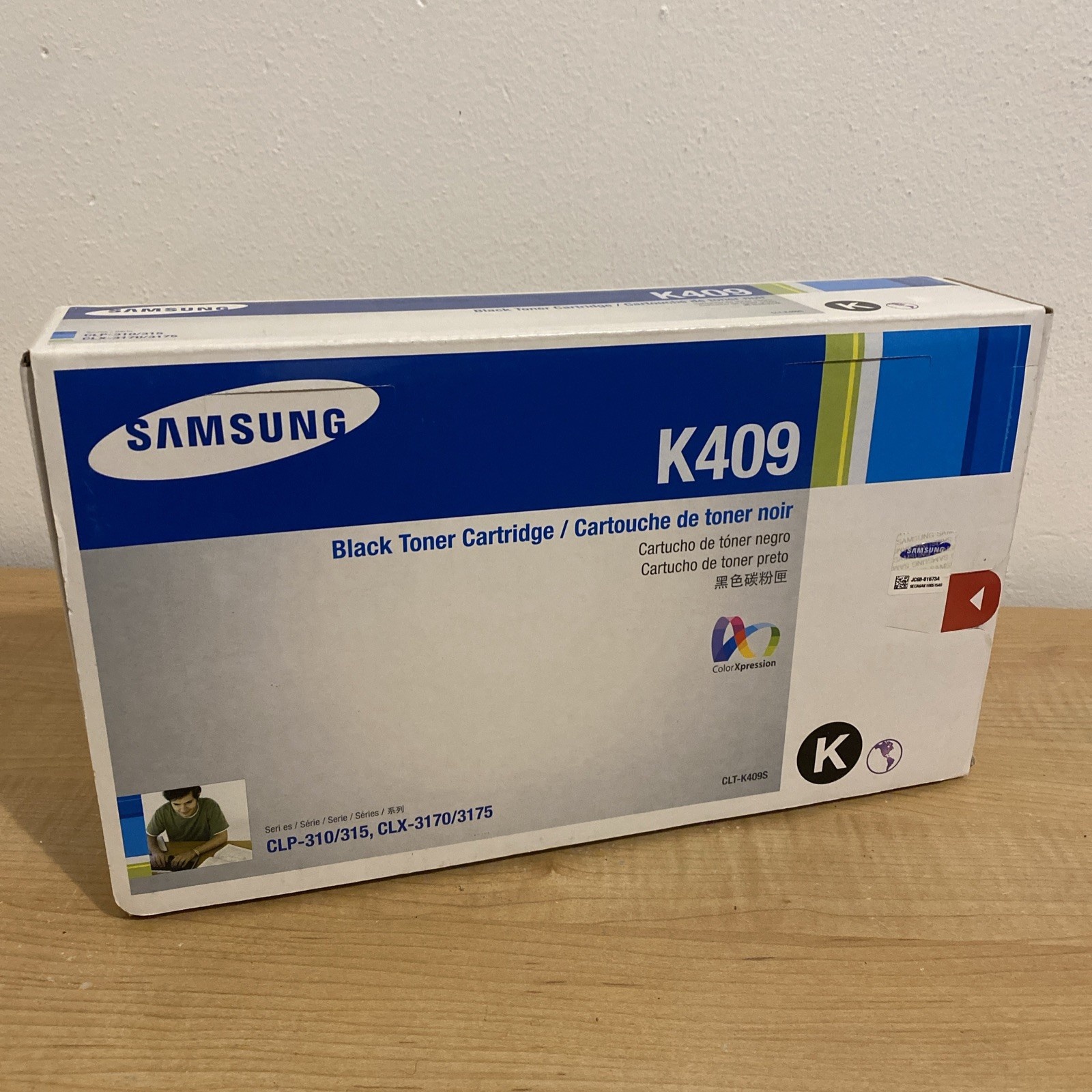 SAMSUNG K409 Black Toner Cartridge CLT-K409S NEW.  SEALED 