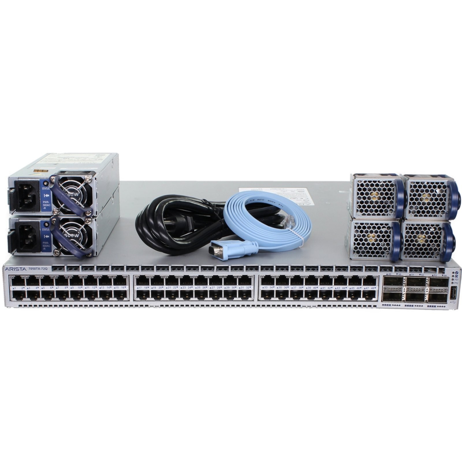 Arista DCS-7050TX-72Q-R 48P 10GbE Base-T 6P 40GbE QSFP+ RA Switch